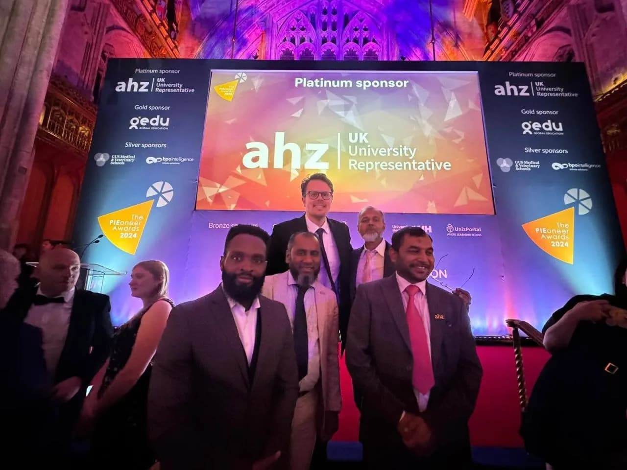 AHZ as Platinum Sponsor at The PIEoneer Awards 2024