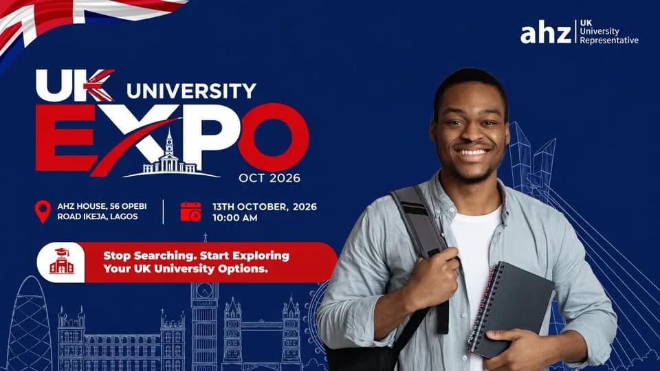 UK University Expo 2026 Lagos