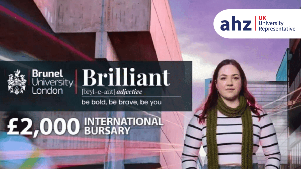 £2000 International Bursary from Brunel University London