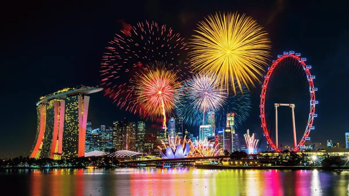 New Year celebrations in the UK