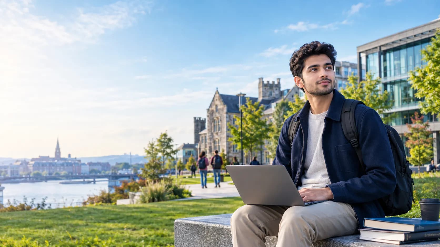 Pakistani male student planning to study in Ireland