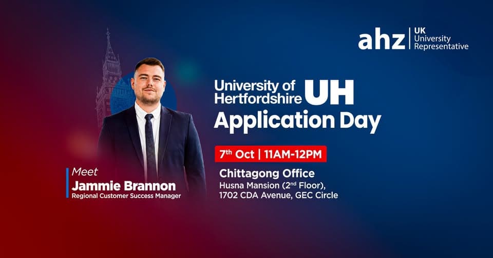 University of Hertfordshire Application Day
