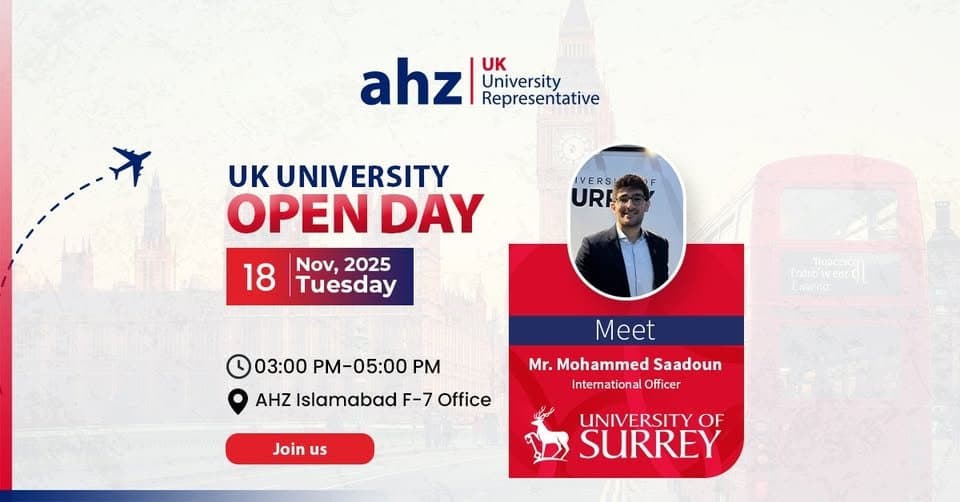 University of Surrey Open Day