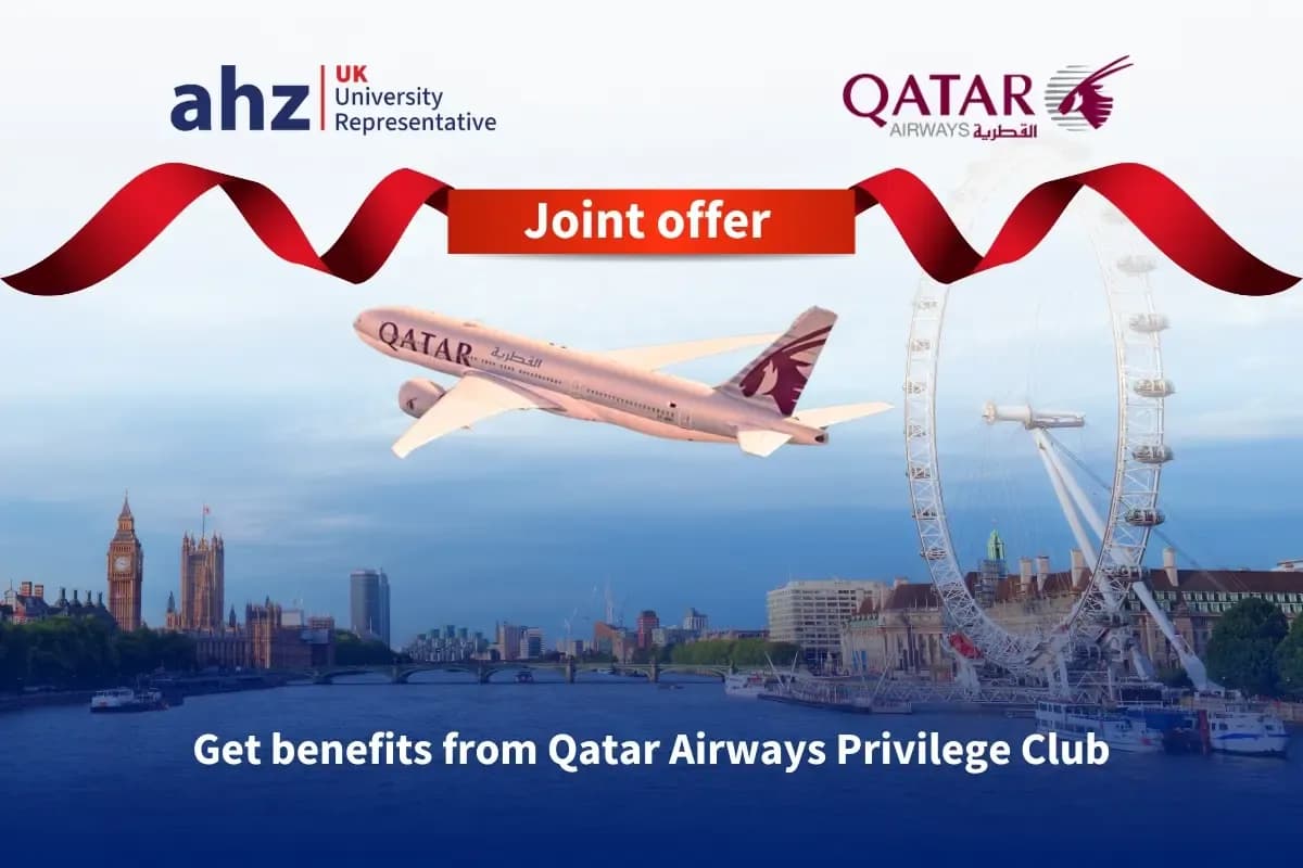 Qatar Airways and AHZ announced joint offers for students