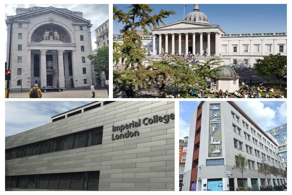 Top 4 University Rankings in London, UK