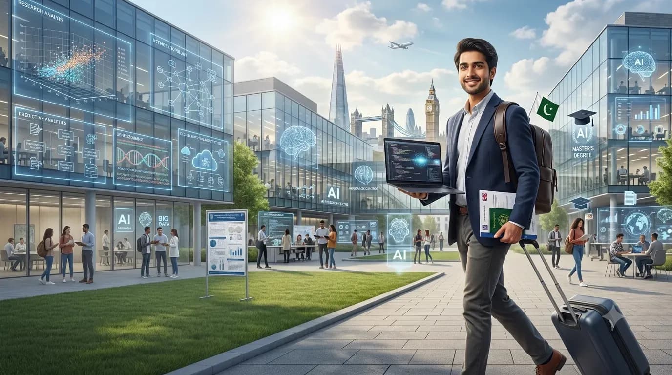 MSc Data Science in the UK for Pakistani students