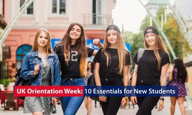 Orientation week in uk