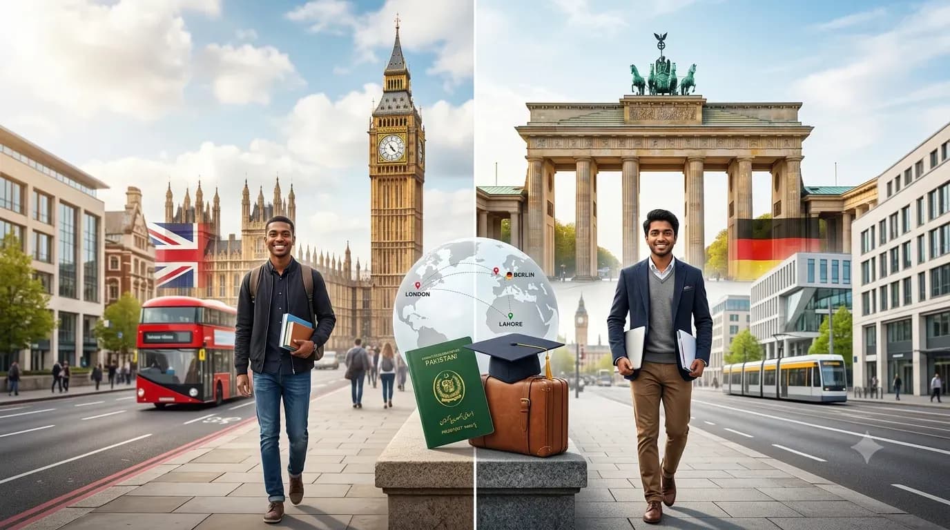 UK vs Germany for Pakistani Students Guide
