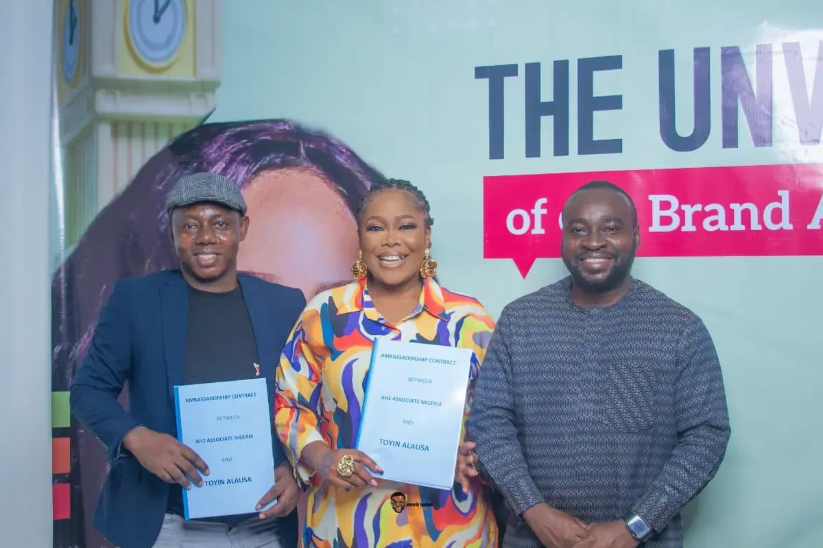 Toyin Alausa Joins AHZ as the First Brand Ambassador Ever