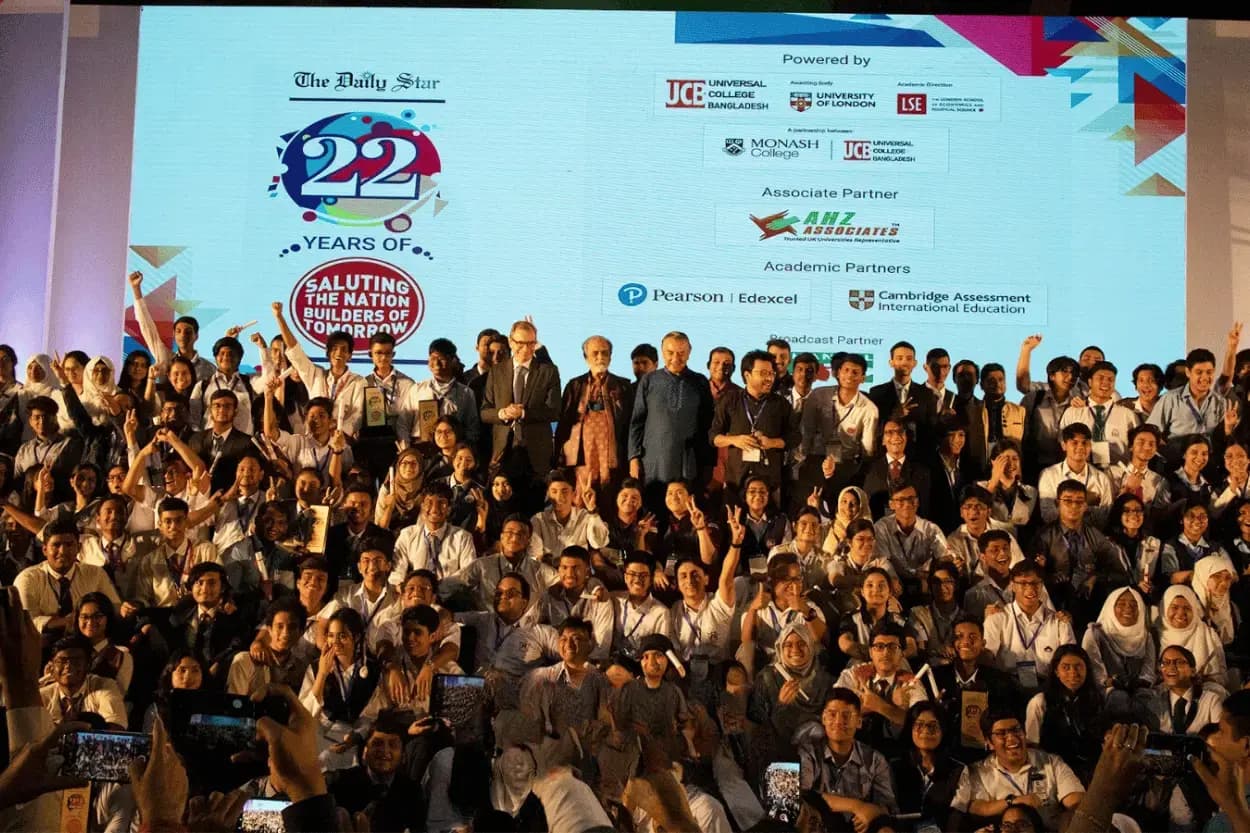 The Daily Star Award: AHZ Associates honoured future nation-builders!